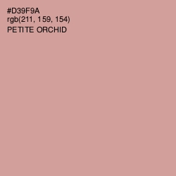 #D39F9A - Petite Orchid Color Image